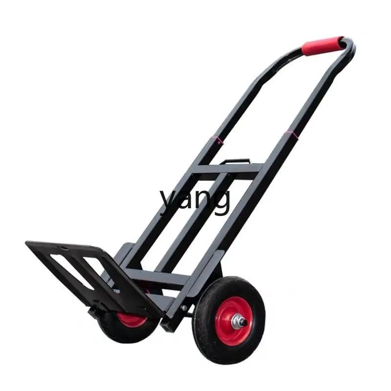 Lmm household load king small pull trailer multi-functional large trolley trolley