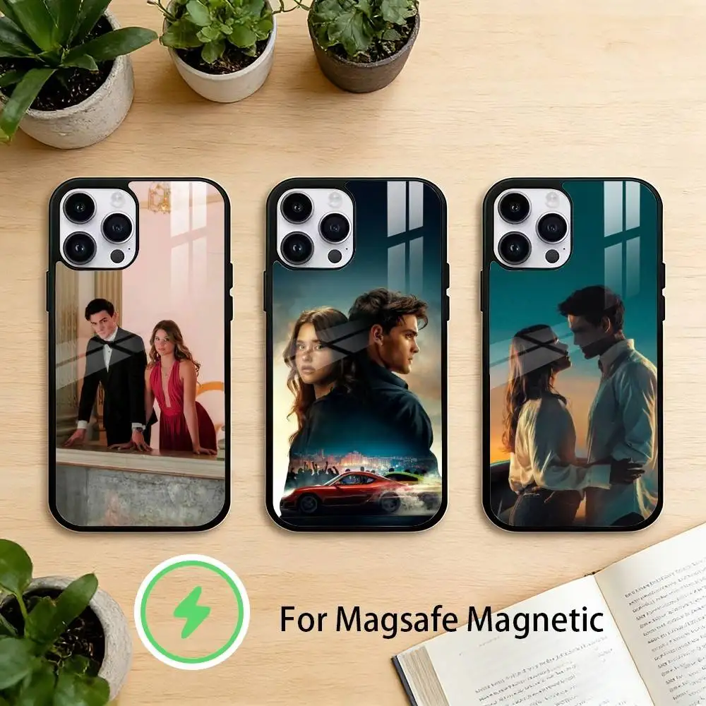 

C-culpa tuya Phone Case For iPhone 17 16 15 14 13 12 Pro Max Plus for Mirror Wireless Magnetic Cover