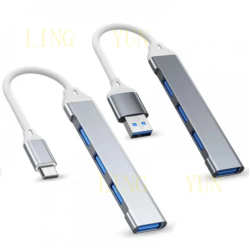 Z  USB C HUB USB 3.0 HUB Type C 4 Port Multi Splitter Adapter OTG Macbook HUB Pro 1