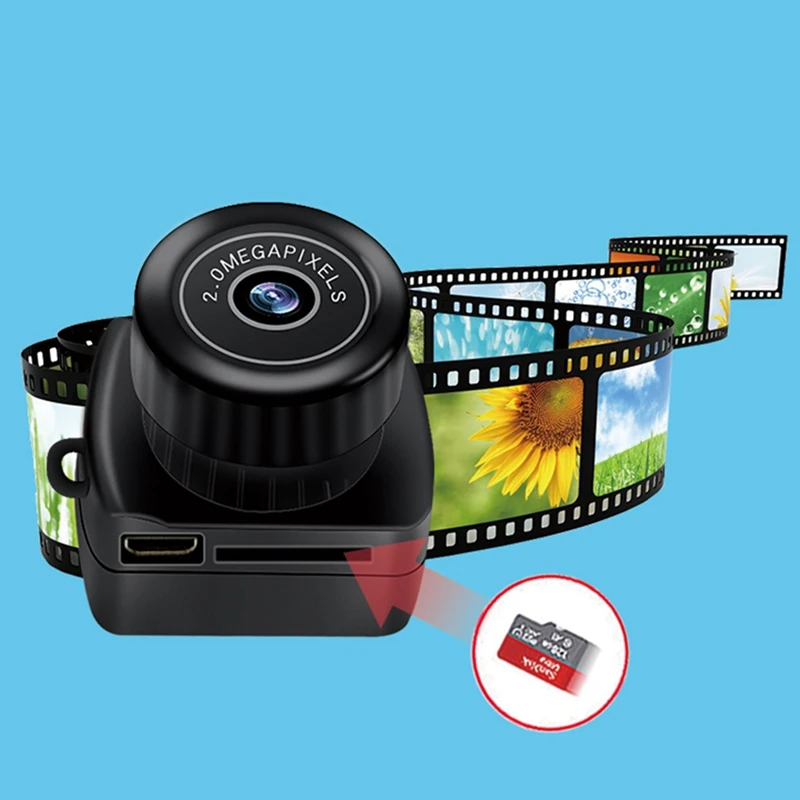 Winzige Mini-Kamera HD-Video-Audio-Recorder Webcam Y2000 Camcorder kleine Sicherheit geheime Nanny Auto Sport Mini-Cam