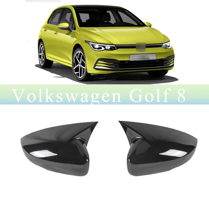 

For VW GOLF 8 Mk8 2019-2022 Car Sticker Rearview Side Mirror Cover Wing Cap