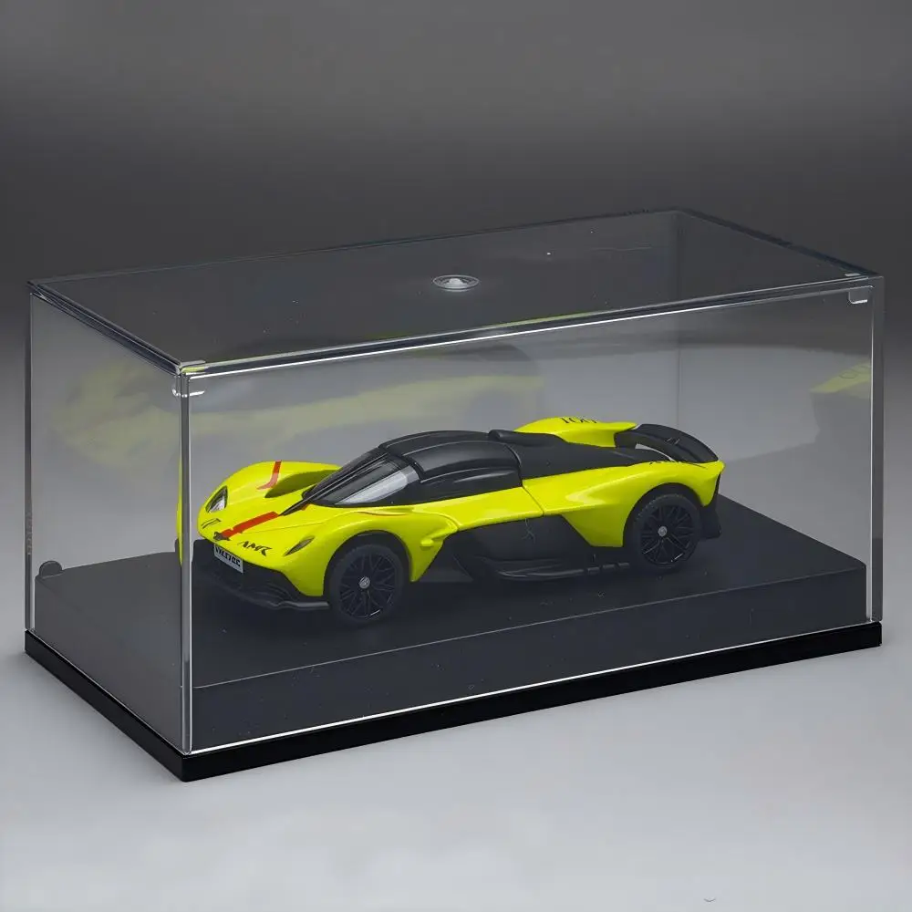 1:64 Simulated Aston Martin Valkyrie Alloy Car Model Static Supercar suitable for collection and can be given as a gift