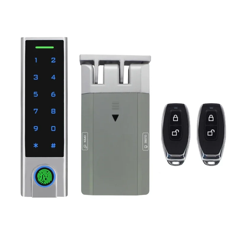 Secukey-Fechadura de porta inteligente invisível com impressão digital, sem fio, sem chave, alta segurança, apto para portas de madeira e metal, venda quente