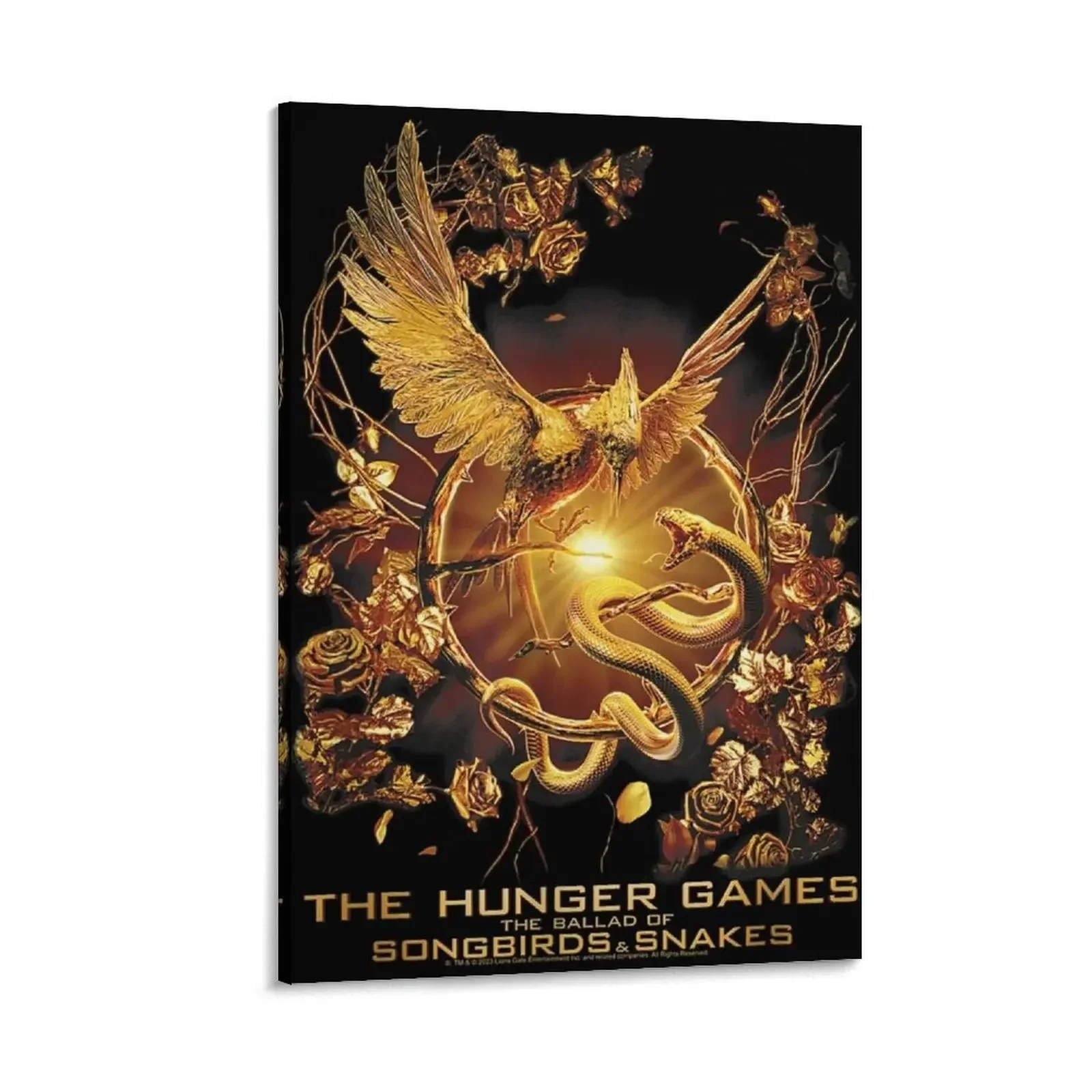 

Retro The Ballad of Songbirds and Snakes Movie Poster Keyart Canvas Painting wall art office decoration anime decoration