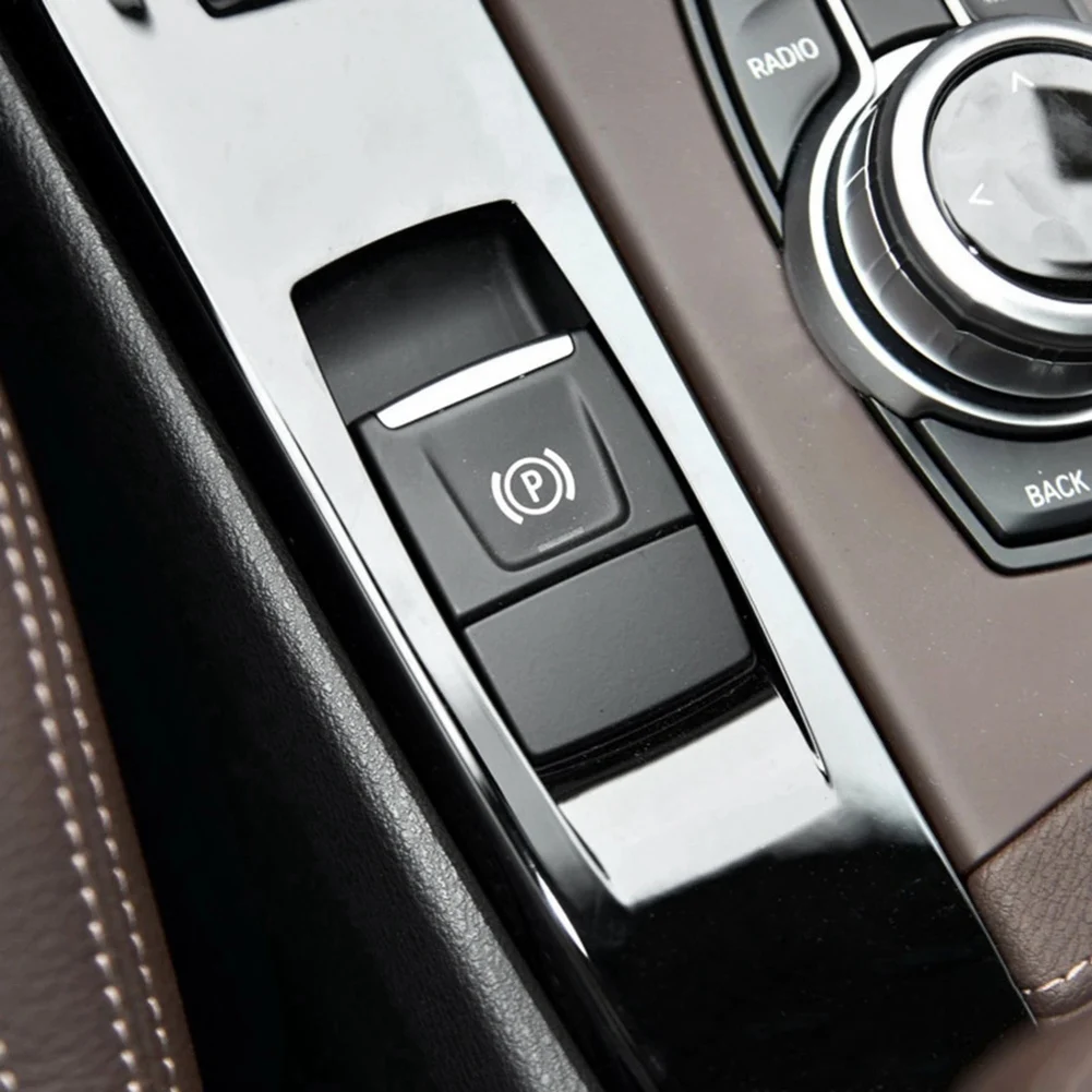 Picture 7: #82L Automotive Parts & Accessories,Electronic Parking Brake Switch Button Replacement (Black)