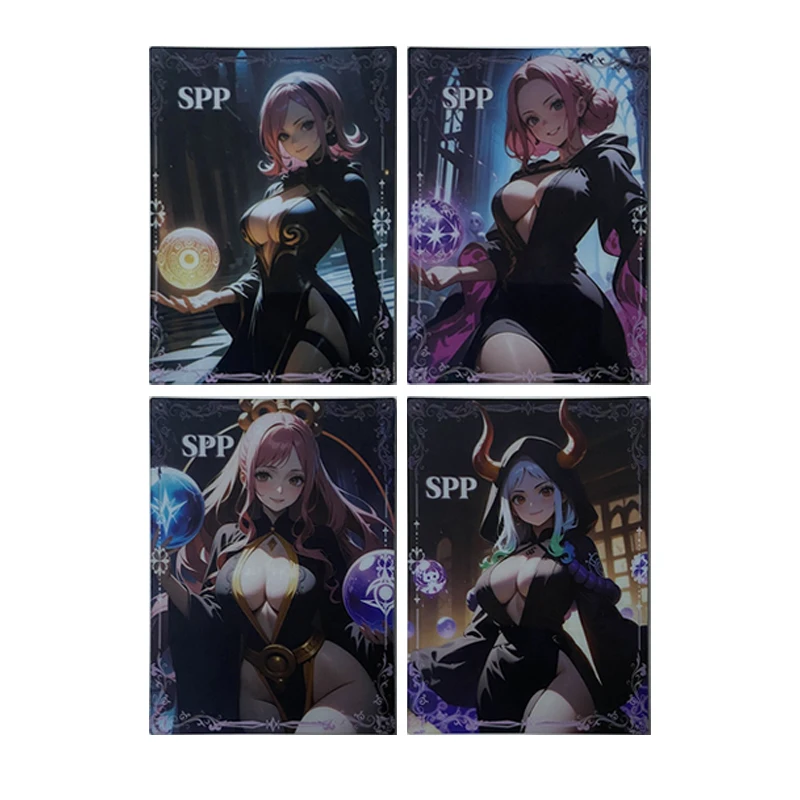 Anime giapponese ONE PIECE Vinsmoke Reiju Yamato Nefertari D. Vivi Carte da collezione Regali di compleanno di Natale Giocattoli per bambini