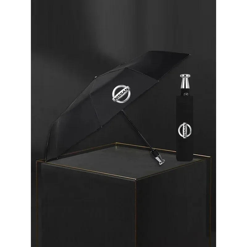 

Nissan Qashqai Juke X-Trail Patrol Note Leaf Altima Maxima Murano Micra Tiida Car Automatic Folding Windproof Sunshade Umbrella