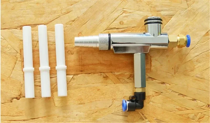 KCI مضخة مسحوق الأساسية مسحوق الأساسية فنتوري مسدس رش كهرباء رذاذ مسحوق آلة الرش الملحقات بندقية رئيس 10 قطعة #6