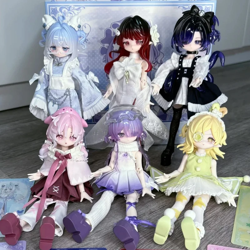 

Come4free Minty Ocean Gem V2 Series 1/8 Joint Mobility Doll Милая аниме Периферийная игрушка Mystery Box Коллекционная рождественская модель Подарки
