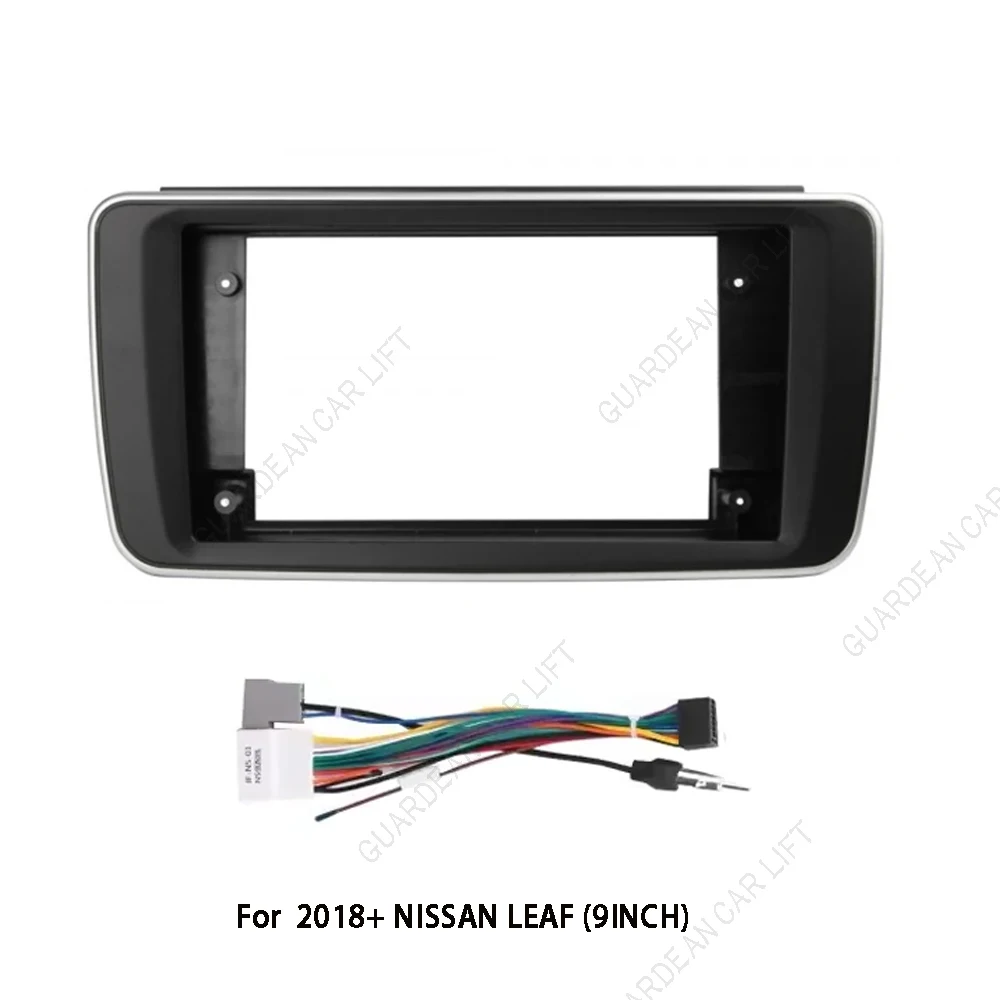 For 2009-2017 2018+ NISSAN LEAF (9INCH) Car Radio Fascias Android GPS MP5 Stereo Player 2Din Head Unit Panel Dash Frame Installa