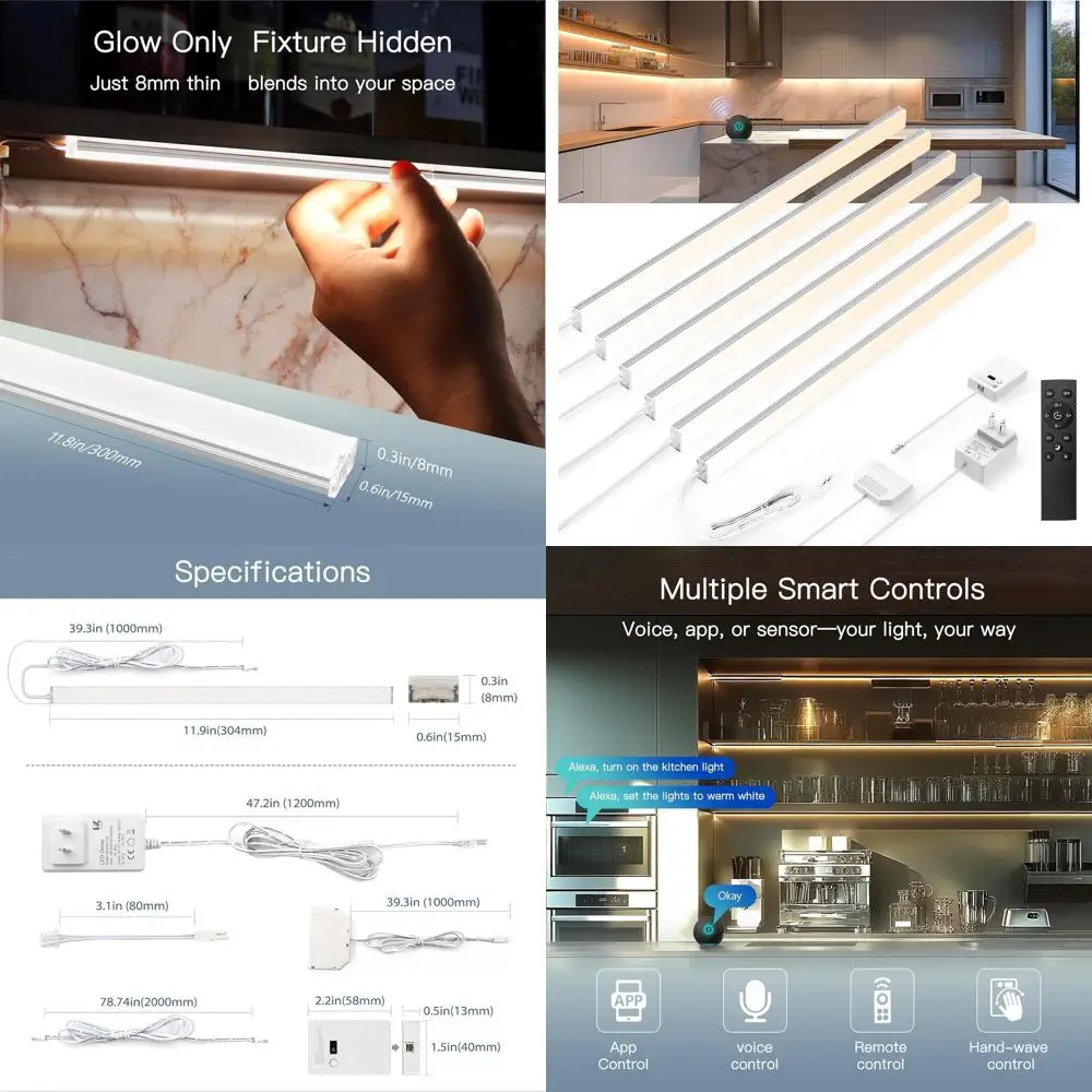 6-Pack 12 Slim Led …