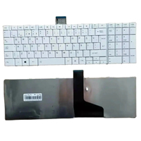 New Turkish TR Keyboard For Toshiba Satellite C850 C855 C850D C870 Series Laptop White