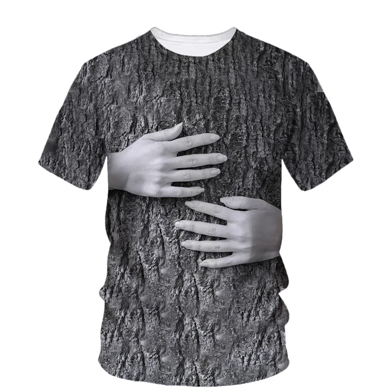 Hot New Fashion New Creative Interesting Palm Graphic T-shirt,for the Unisex Summer Trend Casual Casual Printed Short Sleeve T-