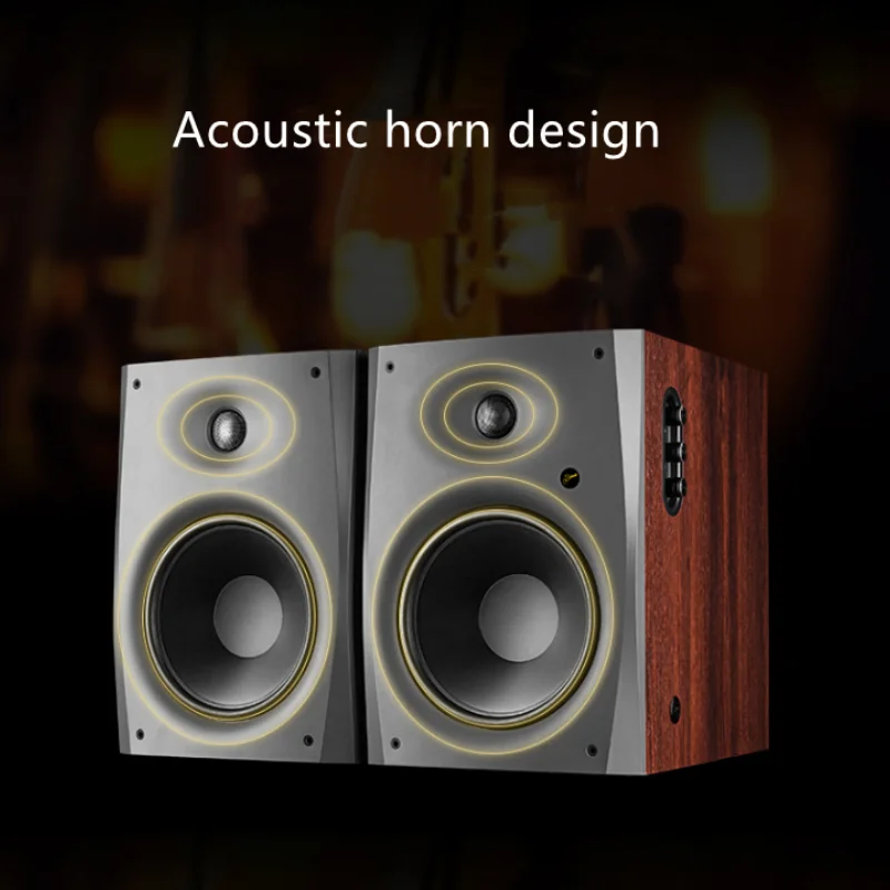 HV-022 swits HiViD1500 Speaker aktif Stereo 2.0 gigi biru dengan Speaker dekoding komputer 240WX2