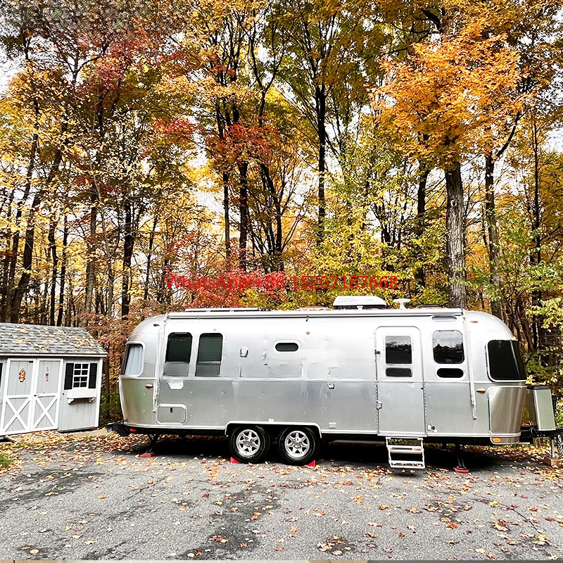 Reboque chinês premium RVs e caravanas Reboque RV totalmente embalado para venda Reboque de acampamento Airstream