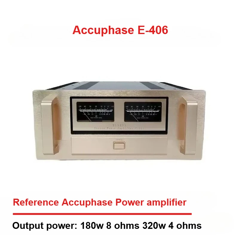 CHUBAN Reference Accuphase E-406 Line Class A and B High Power 320W*2 Pure Post-stage Amplifier Home HiFi Fever Audio