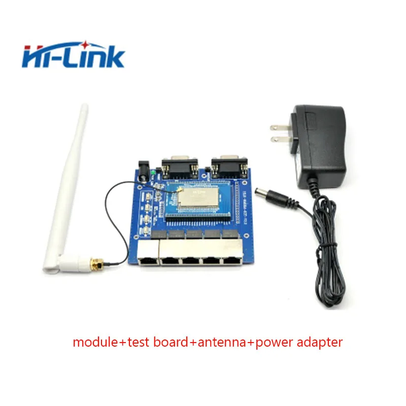 Free Shipping HLK-7688A Wifi Router module OpenWrt with MT7688A chipset (Start Kit) Smart Home Hilink