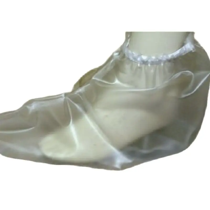 Sissy Girl PVC Baotou Elastic Ruffle Gloves Foot Cover A Complete Set Cute Sexy Charming Custom