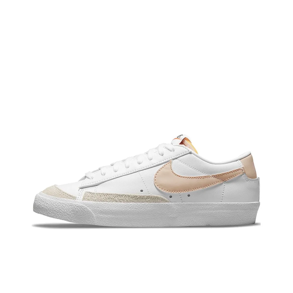 Nike Blazer Skateboard Shoes Women's Low Top White Apricot DC4769-106
