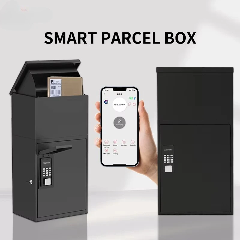 Sheet Metal Fabrication American Mailbox Postbox Surface Treated Mailbox Stainless Steel Letter Box Wall Mounted Mailbox