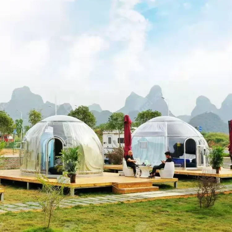 China Wholesale Weather Proof Oval Dome Dome House Geodesic Dome Tent