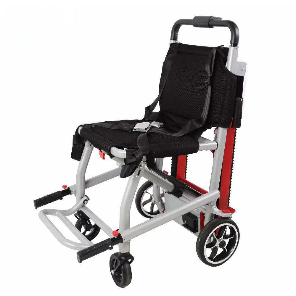 Aluminum Disability Patients Handicapped Function Staircase Motorized Foldable Crawler Hydraulic Electric Folding
