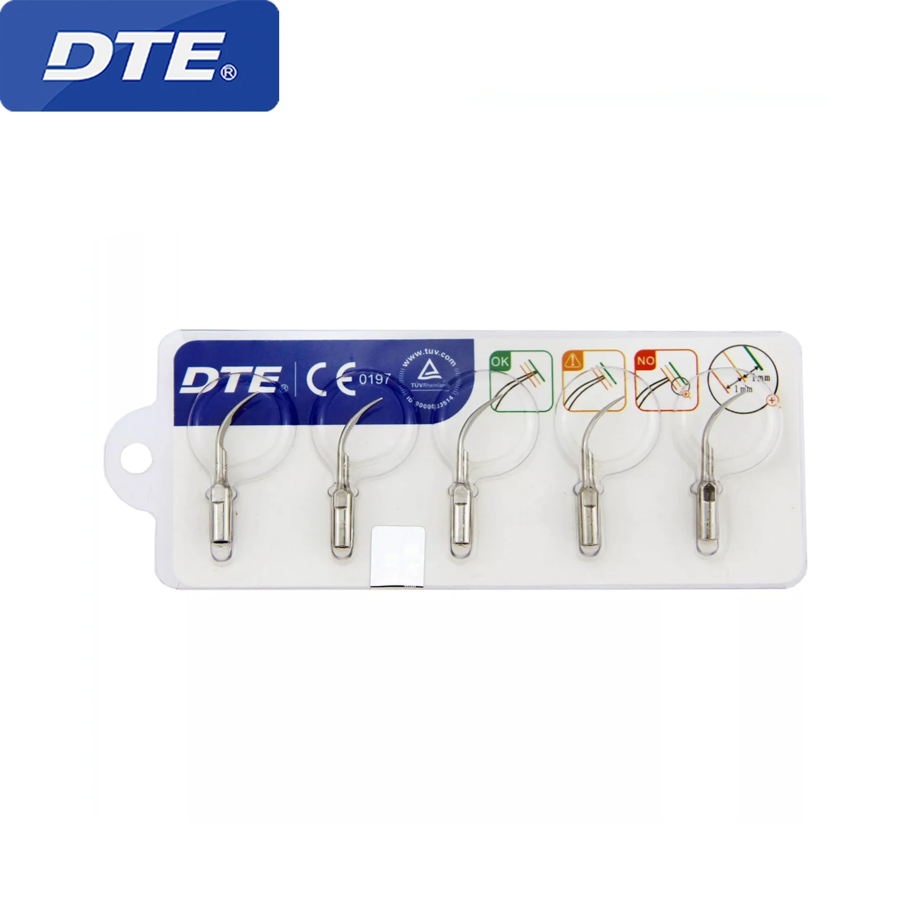 5 szt. Dzięcioł DTE Dental Supragingival Scaler Tip GD1 Kompatybilny DTE SATELEC NSK