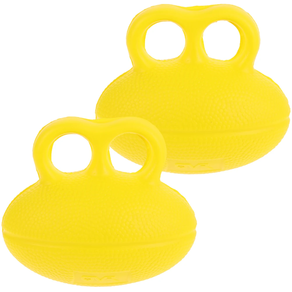 2 قطعة كرات قوة قبضة اليد PU معدات تدريب الأصابع المتينة لتخفيف الضغط وتخفيف التوتر وإعادة التأهيل #2