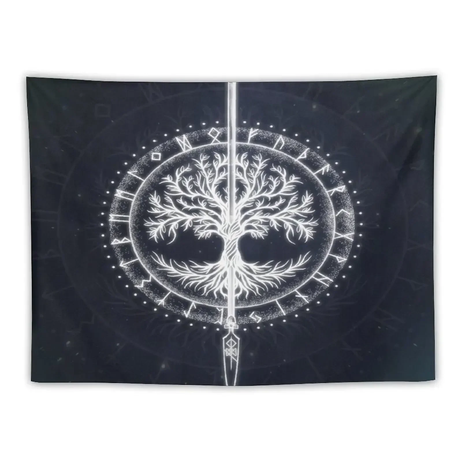 

The Sacrifice of Odin Tapestry Decoration Bedroom For Bedroom Art Mural Aesthetic Room Decor Tapestry