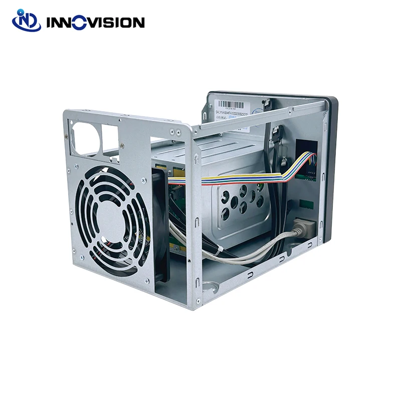 Tooless Screwless Hard Drive Enclosure, 4 HDD Bays, No Storage Server Case, Suporte Instalar Cartão PCIE, de alta qualidade, Novo