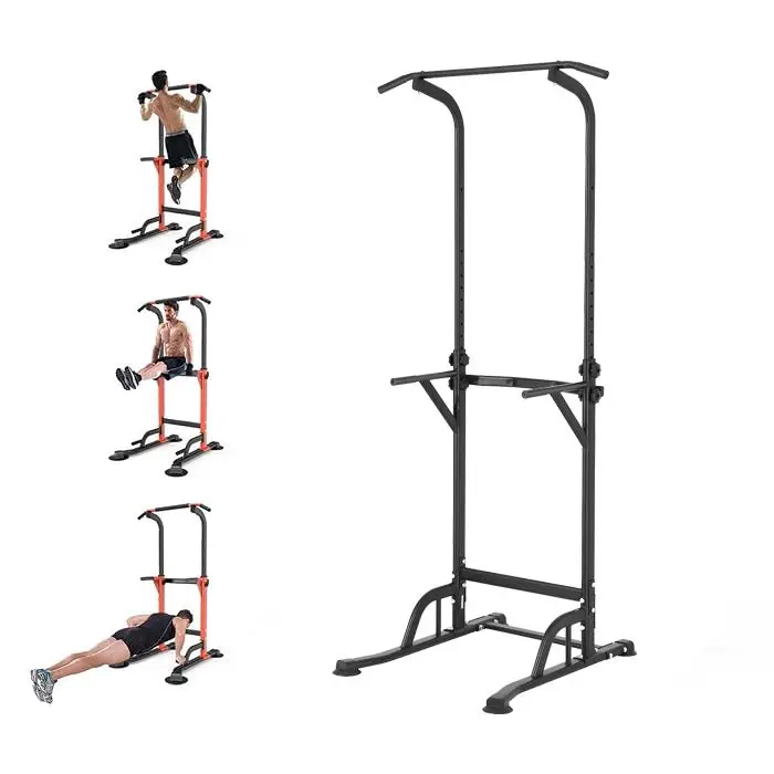 Portable Fitness Equipment Thickening Material Pull Up Rack Indoor Dumbbell Weight Bench With Power Rack