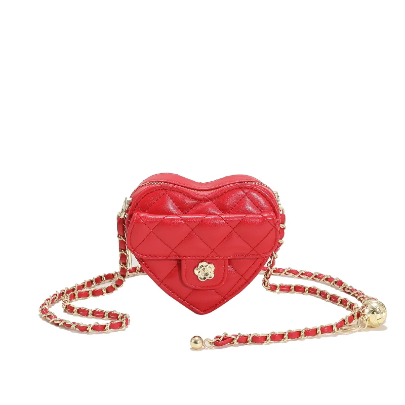 

Корейская детская сумка через плечо, модная поясная сумка с сердечками для девочек, модная сумка для монет для маленьких девочек, игрушка для детей