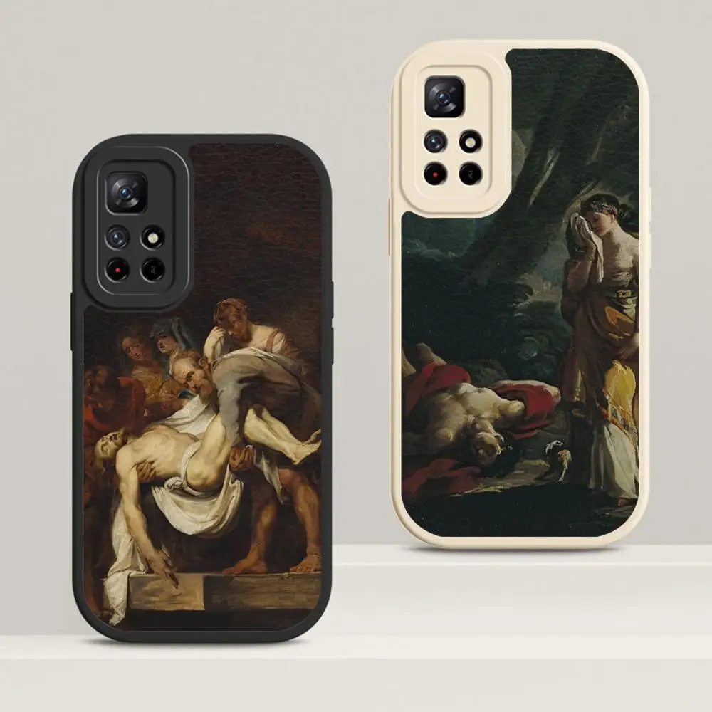 F-Francisco G-Goya MAISTO Phone Case Lambskin Case For Xiaomi Redmi 8 11 12 T Pro 10 11 12 Poco 11i 12X Ultra