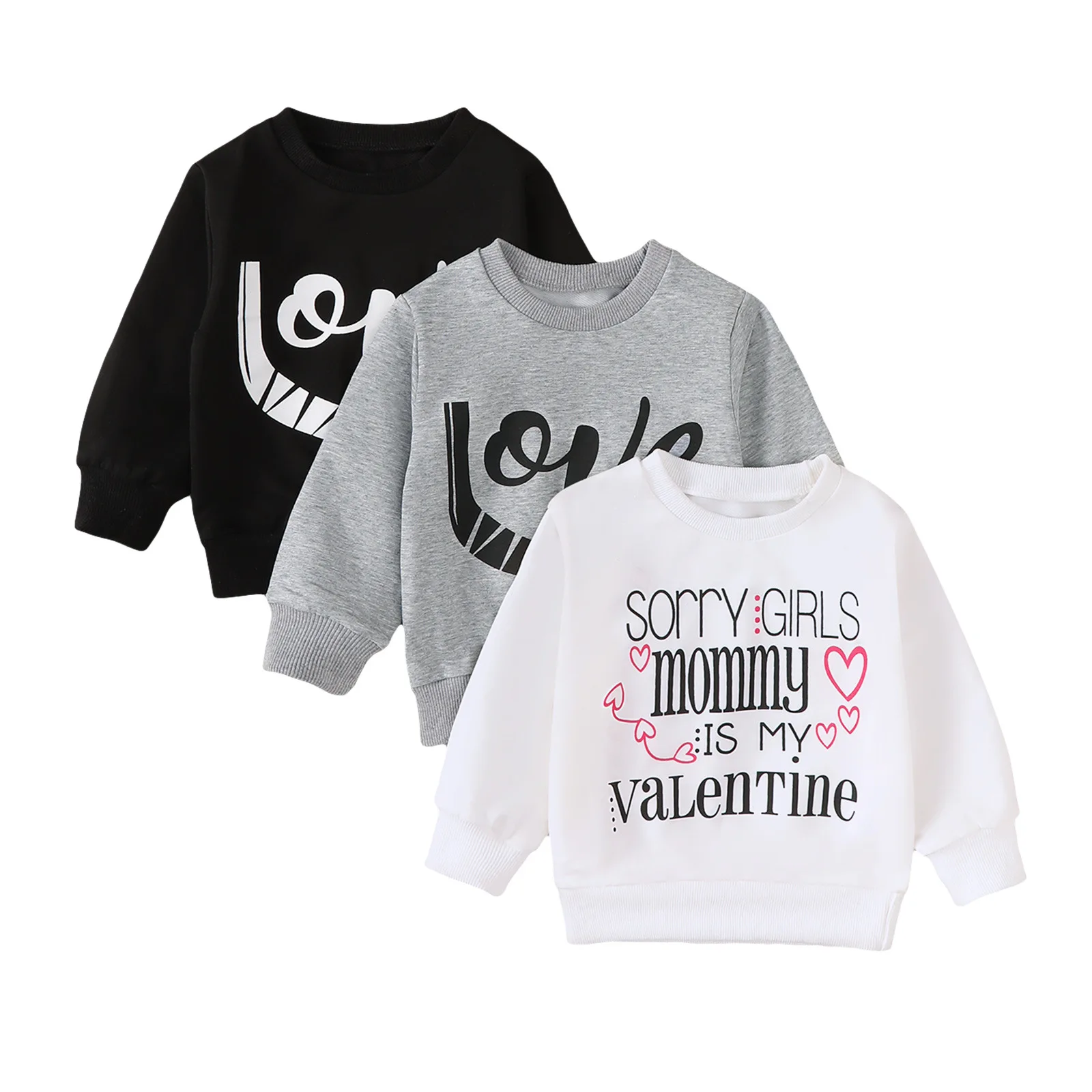 

Футбольный комплект из 3 предметов для девочек, удобный и дышащий повседневный и универсальный топ с длинными рукавами и милыми буквенными принтами, топы для девочек «Пьяные»