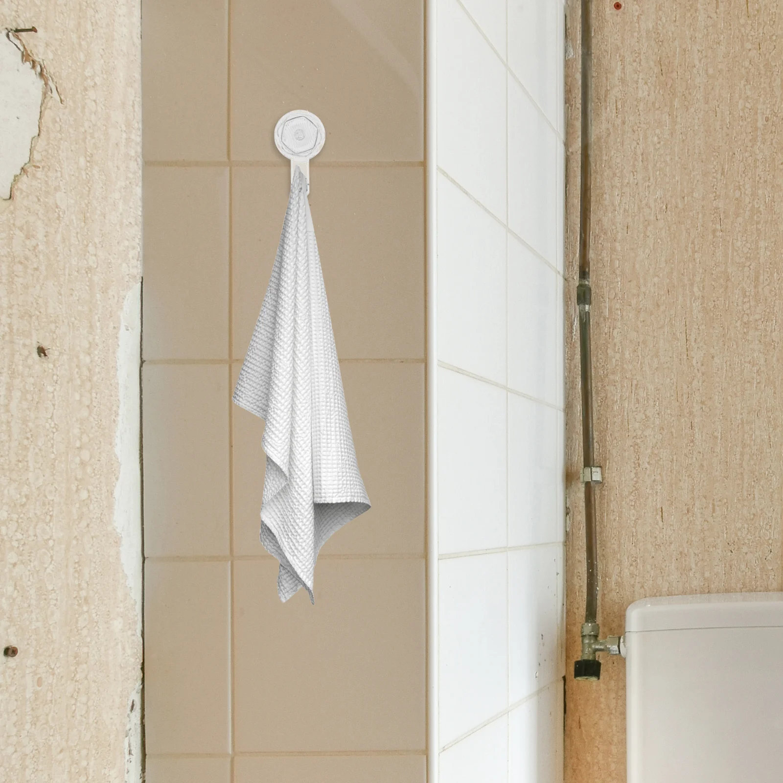 

Suction Cup Hooks Multi Purpose Suction Hanger Bathroom Accessories Sturdy Hooks Towel Hanger for Bathroom