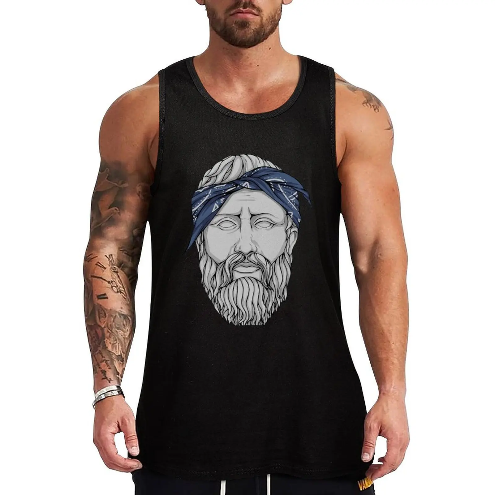 

2Pac Socrates 2 Pac Tank Top summer clothes training weight vest Men's sleeveless summer Men's tops