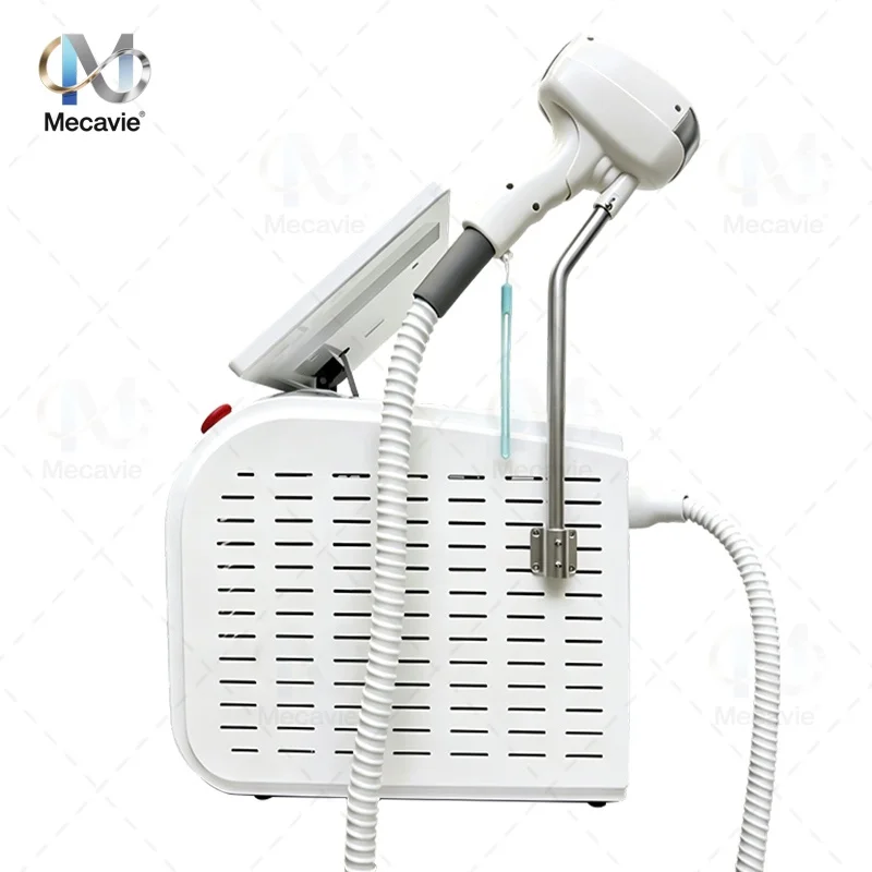 Mecavie 5 Wavelength Diode Laser Hair Removal Machine 755 808 830 940 1064nm Painless Freezing Point Laser Epilator Tattoo Remov