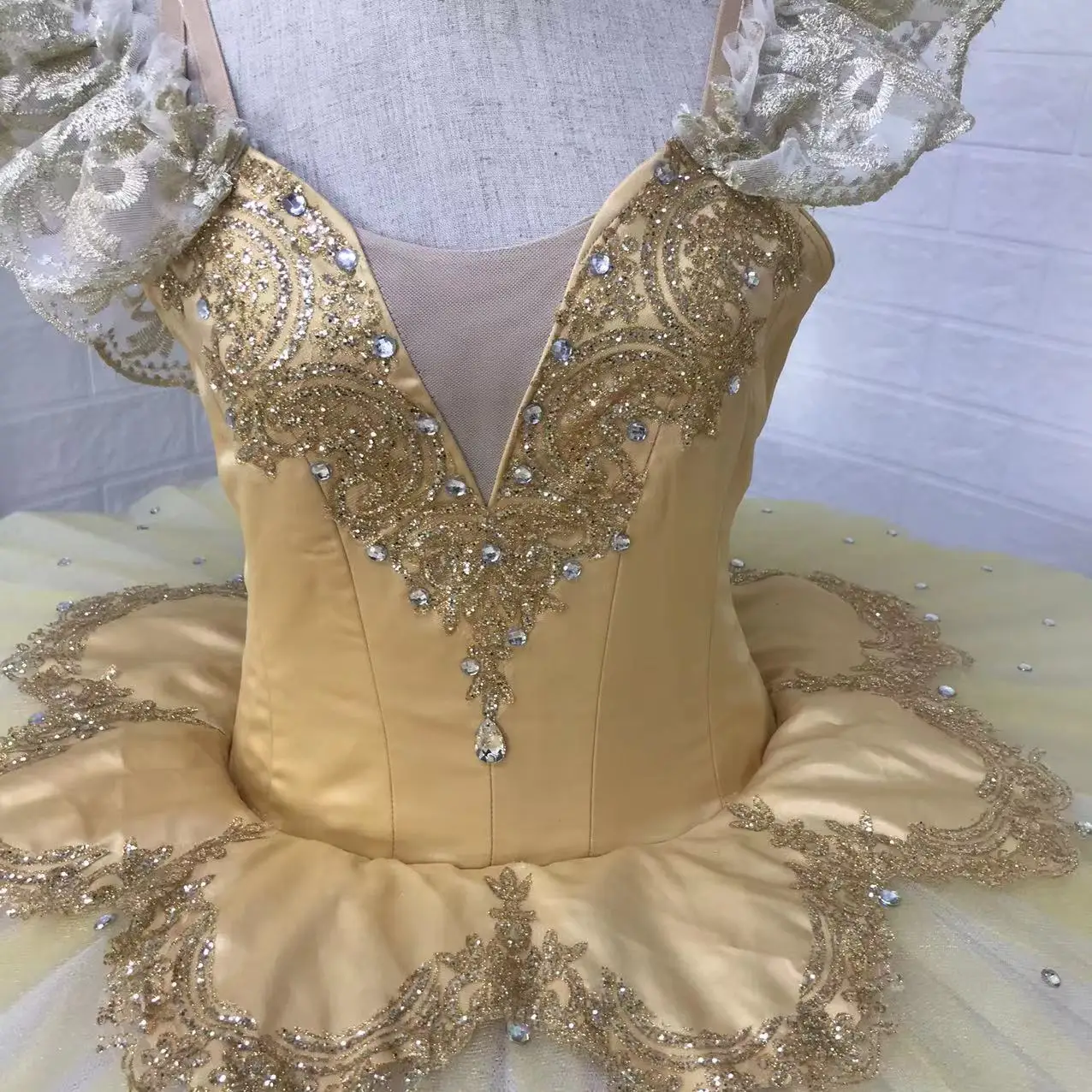 Saia de balé profissional clássico panqueca tutu fantasia personalização em qualquer cor