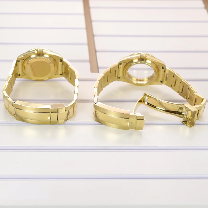36mm 39mm high quality Watch Case and Strap Waterproof Part Sapphire Glass For NH35 NH36 NH34 NH70 8215 Movt 28.5mmDial Datejust image 6