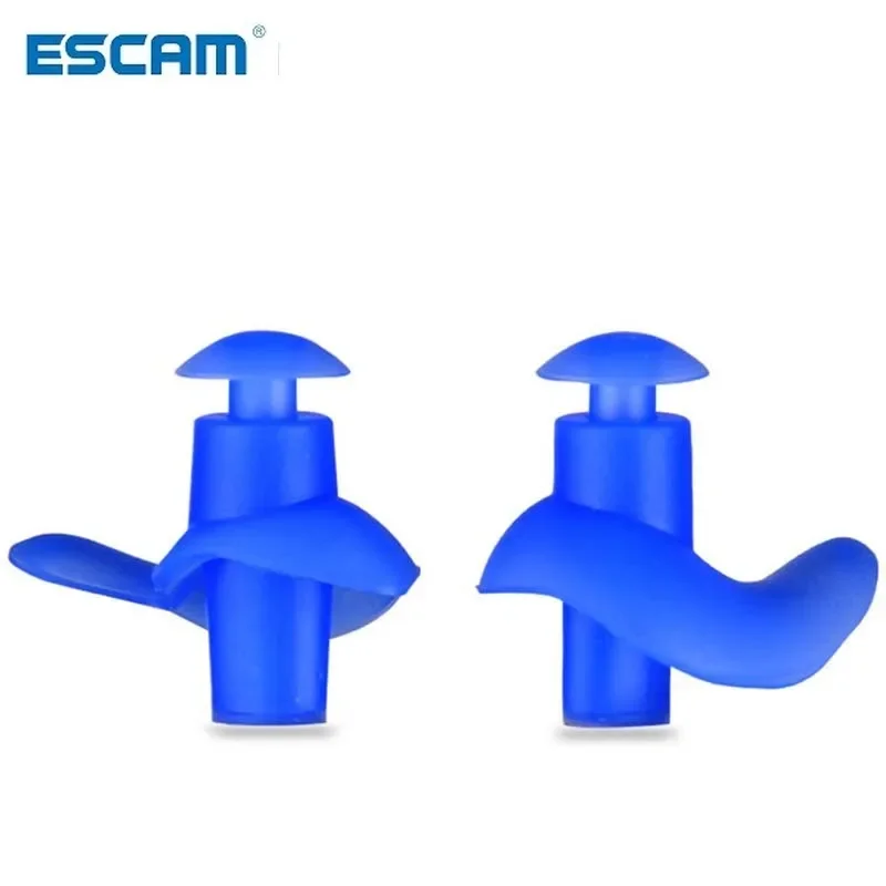 

ESCAM Silicone Ear Protection Earplugs For Sleeping Foam Plug Anti-Noise Ear Protectors Noise Reduction