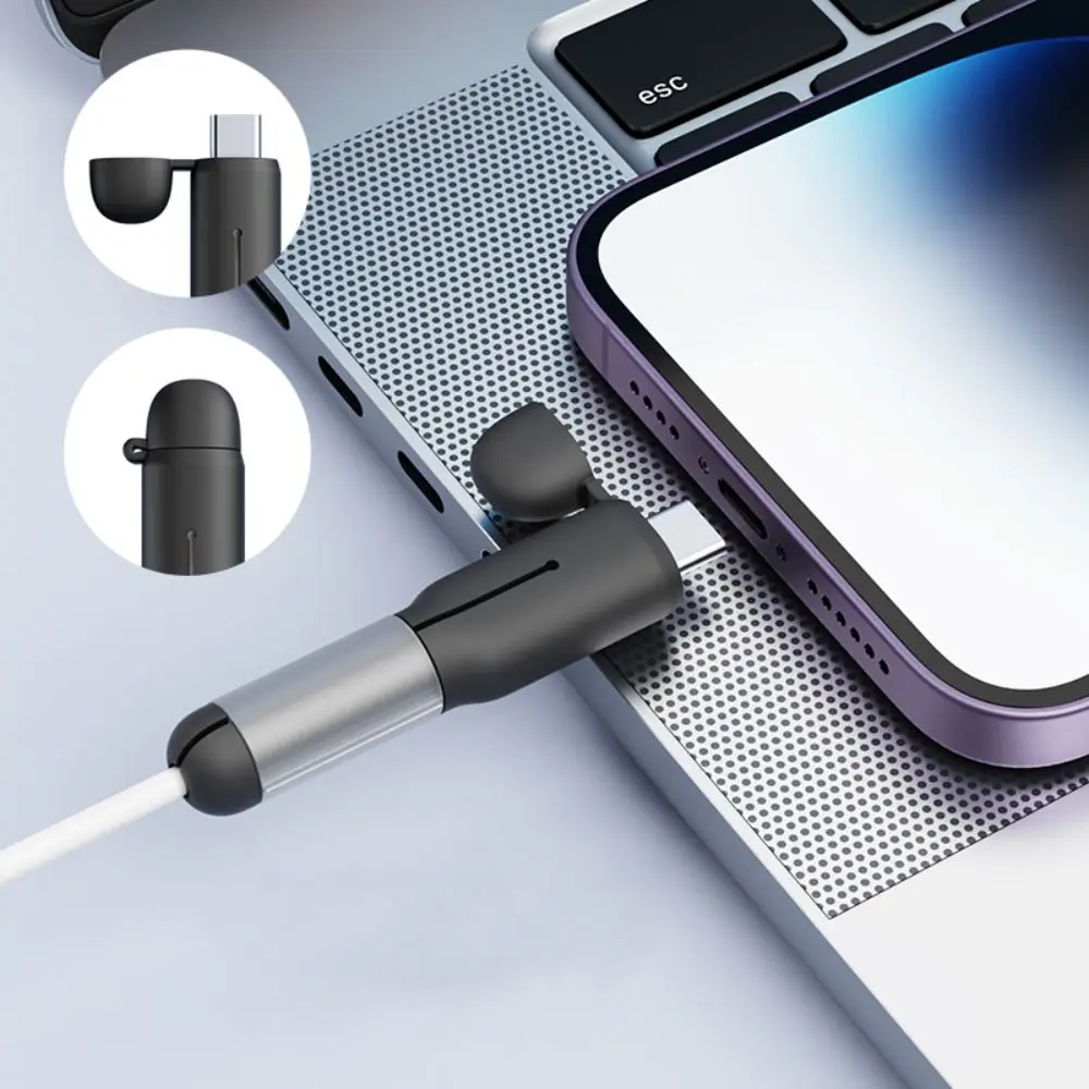 

New Silicone Type-C Cable Protector Anti-tear Dustproof Data Cable Protective Cover Soft Cord Saver Data Line Accessories
