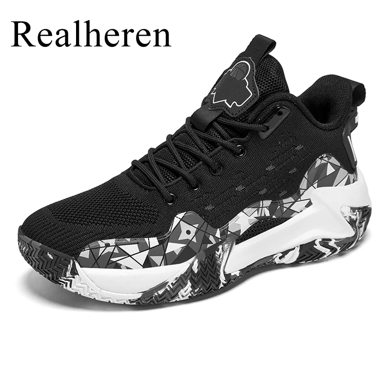 

Men Basketball Shoes High Top Sneakers Sports Zapatillas Baloncesto Hombre Plus Big Size 47 48