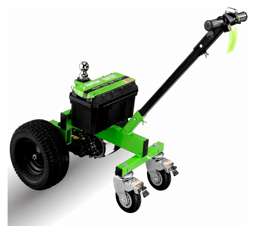 

48V Heavy Duty Commercial Electric Trailer Dolly 2" Ball Hitch 3600LB Towing Max 600LB Tongue Weight Boat Cargo Glider Tow Car