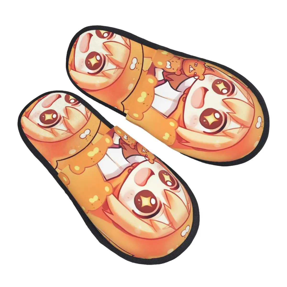 

Женские милые домашние тапочки с принтом U-Umarues в стиле аниме, манга, мягкие теплые классические пушистые тапочки из пены с эффектом памяти, домашняя уличная обувь