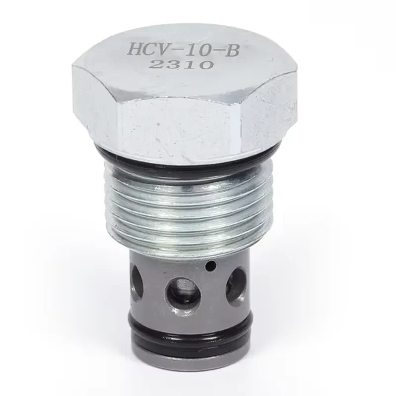 Hydraulic directional control valve, two-way ball type 350 Bar CV-10-B check globe valve
