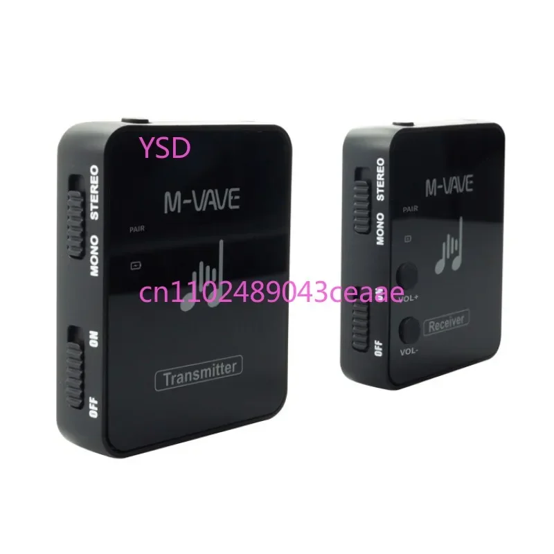 Wireless Monitor System Transmitter Receiver M8 Wp10 2.4G Transmission MS1 for Stereo Stage Audio Headphone Earphone