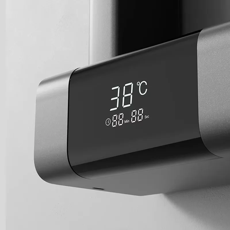 Nouveau système de douche à poignée unique de Style moderne de luxe, ensemble de salle de bains en Chrome poli, robinet thermostatique, pulvérisation douce de pluie