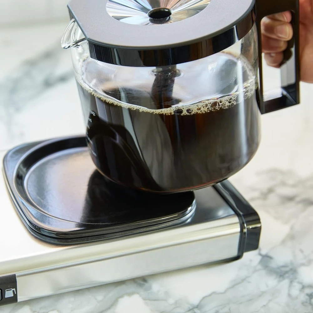 

Upgraded version,Off-White,53933 KBGV Select 10-Cup Coffee Maker,40 ounce, 1.25l,Quiet and Safe,Free shipping