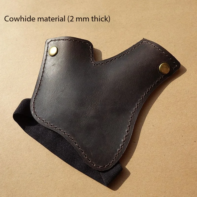 Shooting Fish Cowhide Finger Guard Soft Suede Material Wear-Resistant Hand Guard Head Layer Outdoor Slingshot Accessories