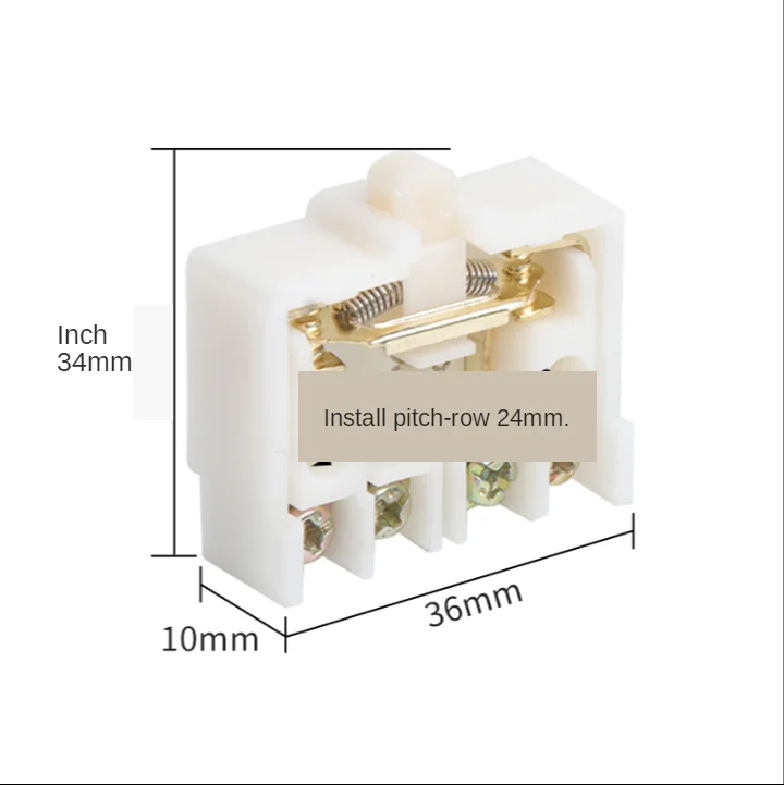 10pcs foot switch core lx19-k silver point copper point inching travel switch lx19k-b foot inner core